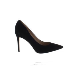 Sam Edelman Womens Hazel Black Suede Pumps Size 8 Medium (B, M)